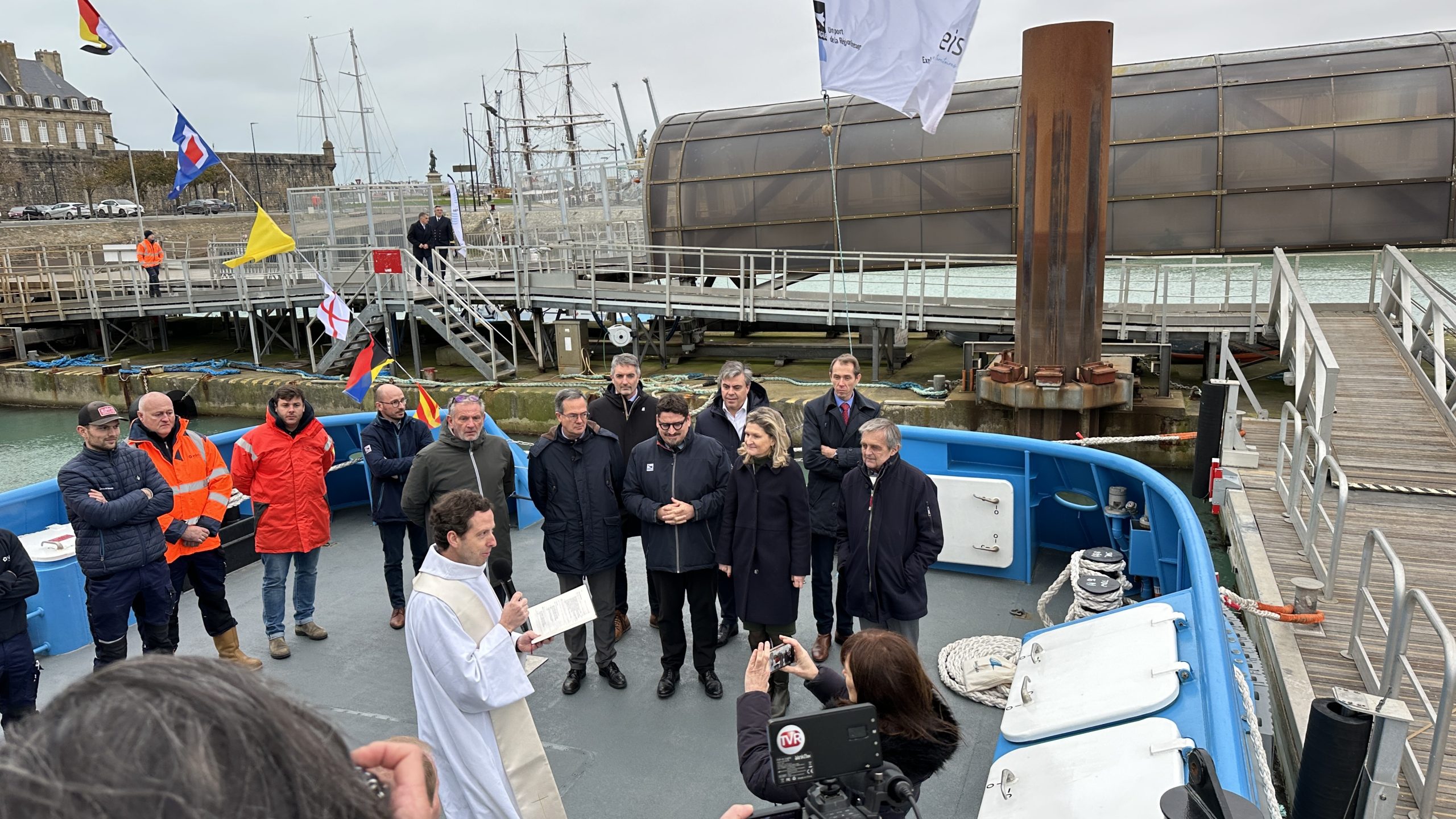 À Saint-Malo, deux nouveaux remorqueurs pour le port