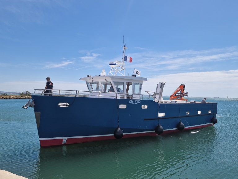 Inauguration d’Alba, premier navire de formation à propulsion hydrogène en France conçu par MAURIC