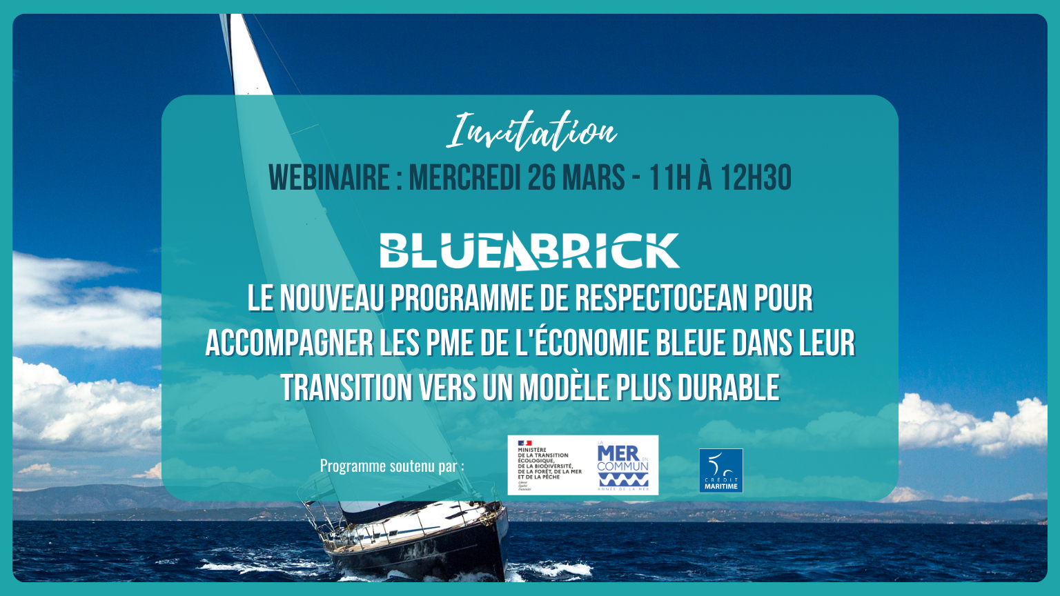 Blue Brick BlueBrick programme transition écologie PME économie bleue